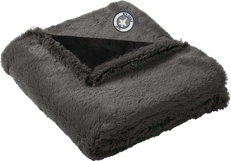 NJ Jets Faux Fur Blanket