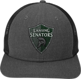 Lansing Senators New Era Snapback Low Profile Trucker Cap