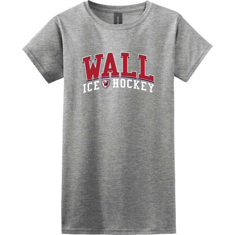 Wall Hockey Softstyle Ladies T-Shirt