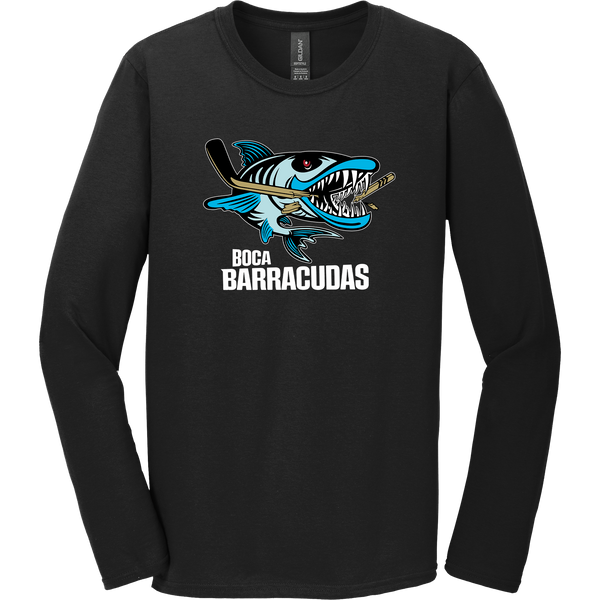 Boca Barracudas Softstyle Long Sleeve T-Shirt