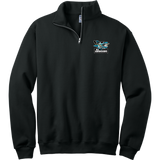 Boca Barracudas NuBlend 1/4-Zip Cadet Collar Sweatshirt