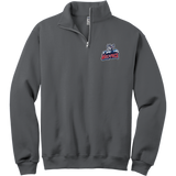 CT Wolfpack South NuBlend 1/4-Zip Cadet Collar Sweatshirt