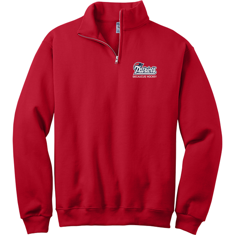 Secaucus Patriots NuBlend 1/4-Zip Cadet Collar Sweatshirt