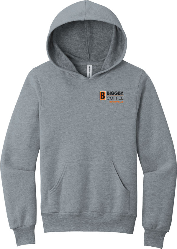 Biggby Coffee Hockey Club Youth Sponge Fleece Pullover Hoodie