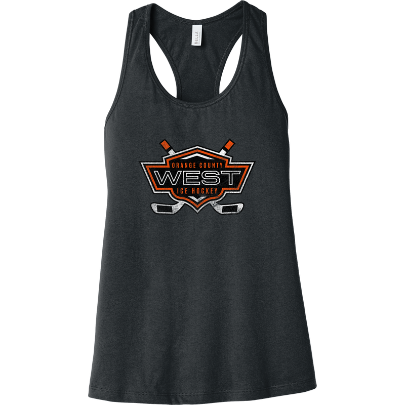 Orange County West Womens Jersey Racerback Tank