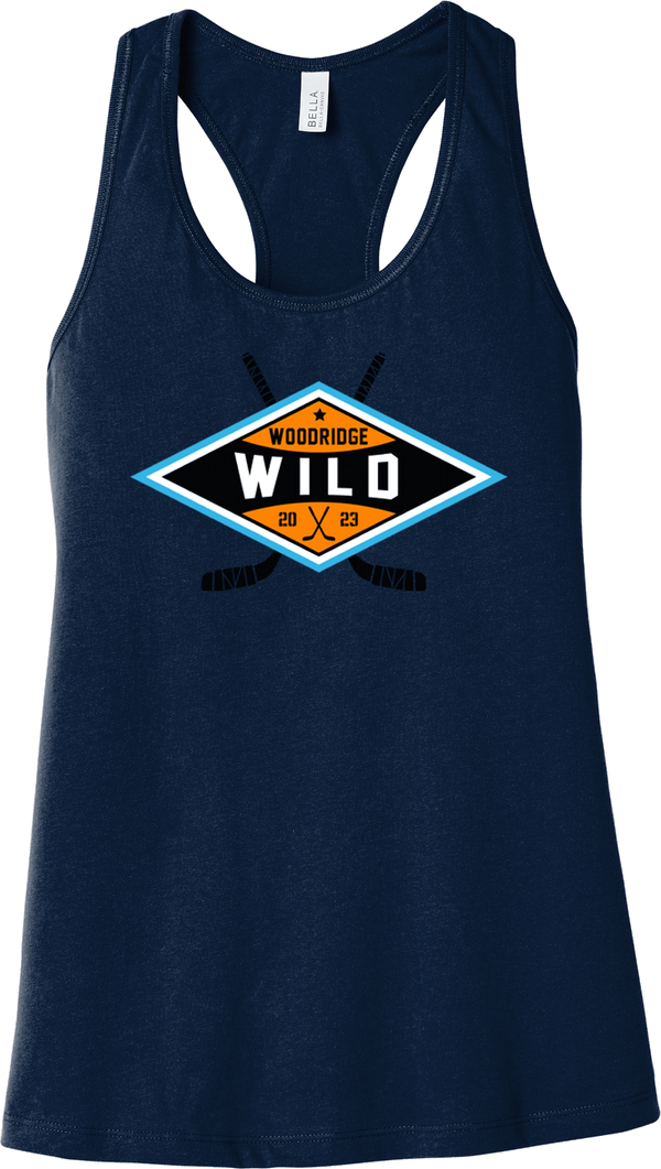 Woodridge Wild Womens Jersey Racerback Tank