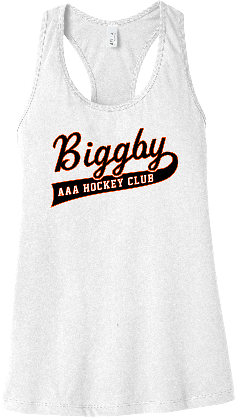 Biggby Coffee AAA Womens Jersey Racerback Tank