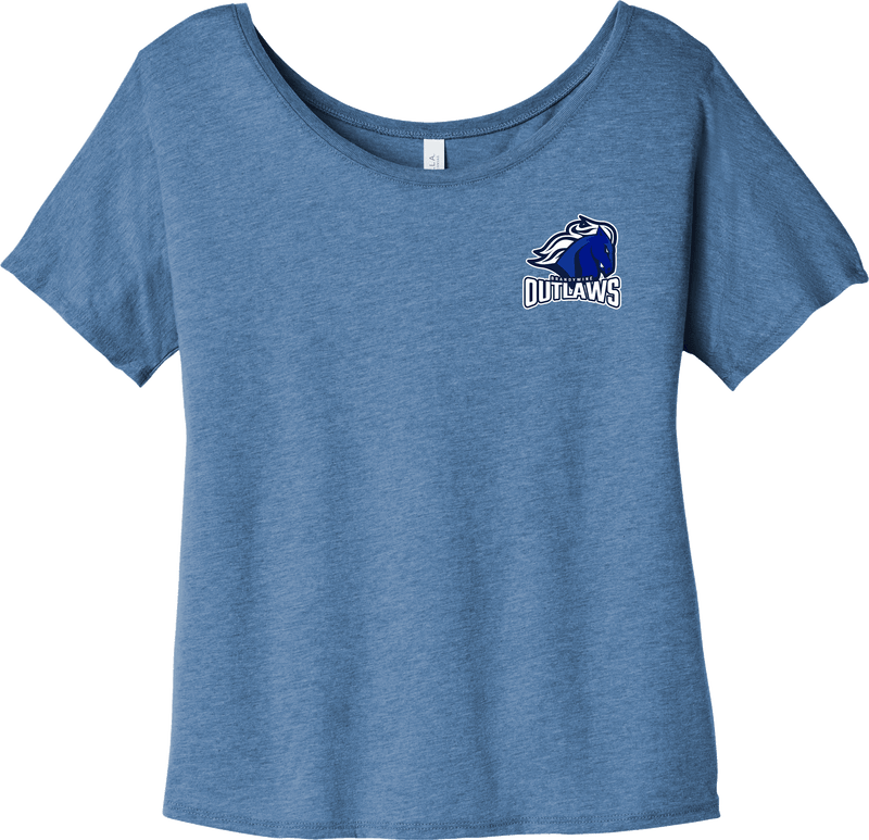 Brandywine Outlaws Womens Slouchy Tee