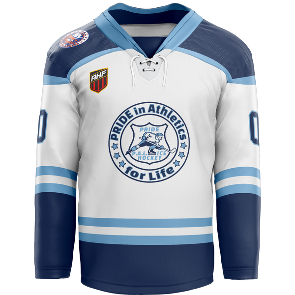 Blue Knights Goalie Hybrid Jersey - White