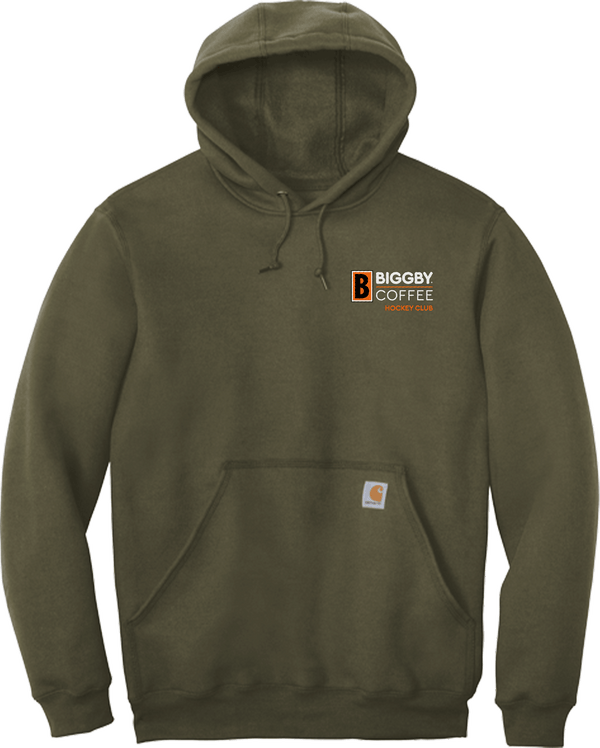 Biggby Coffee Hockey Club Carhartt Midweight Hooded Sweatshirt