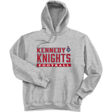 JFK Knights Football Ultimate Cotton - Pullover Hooded Sweatshirt