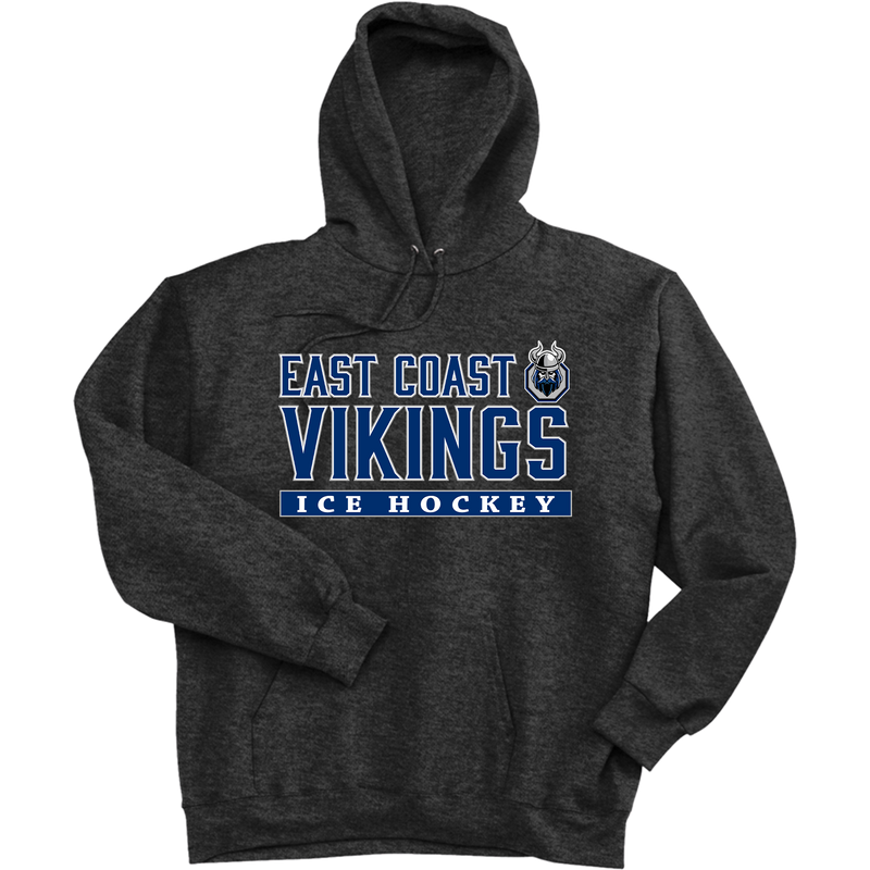 East Coast Vikings (Mens) Ultimate Cotton - Pullover Hooded Sweatshirt