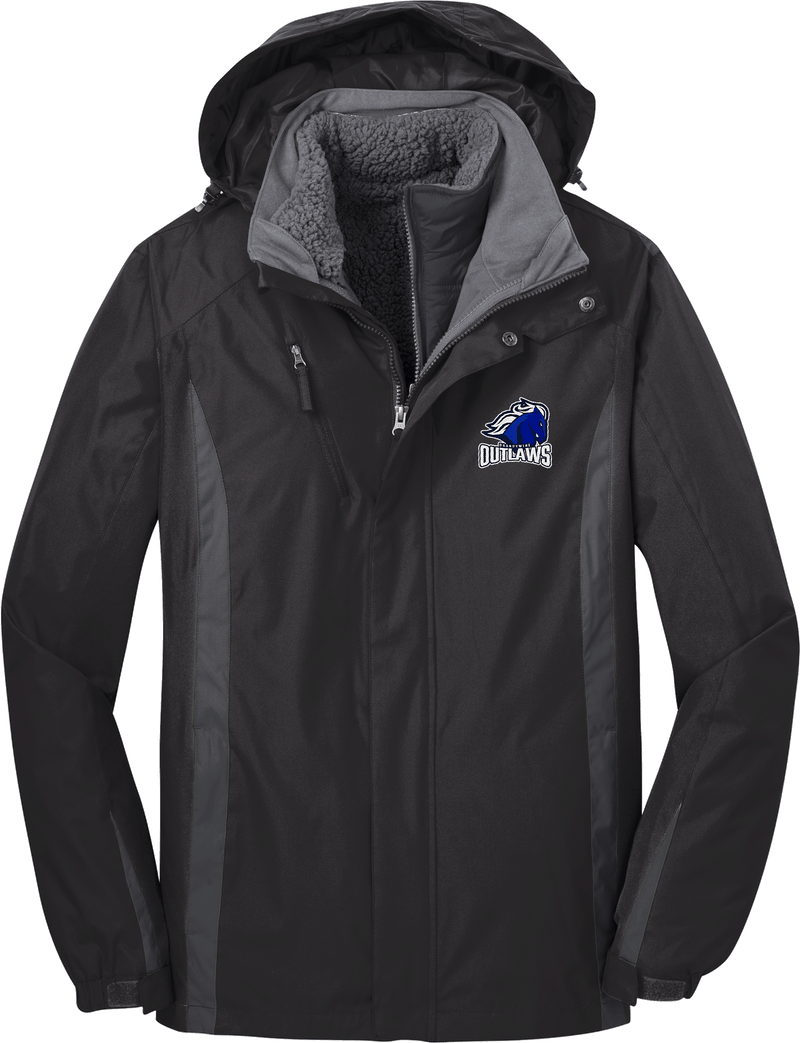 Brandywine Outlaws Colorblock 3-in-1 Jacket