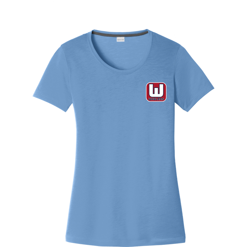 CT Whalers Tier 1 Ladies PosiCharge Competitor Cotton Touch Scoop Neck Tee