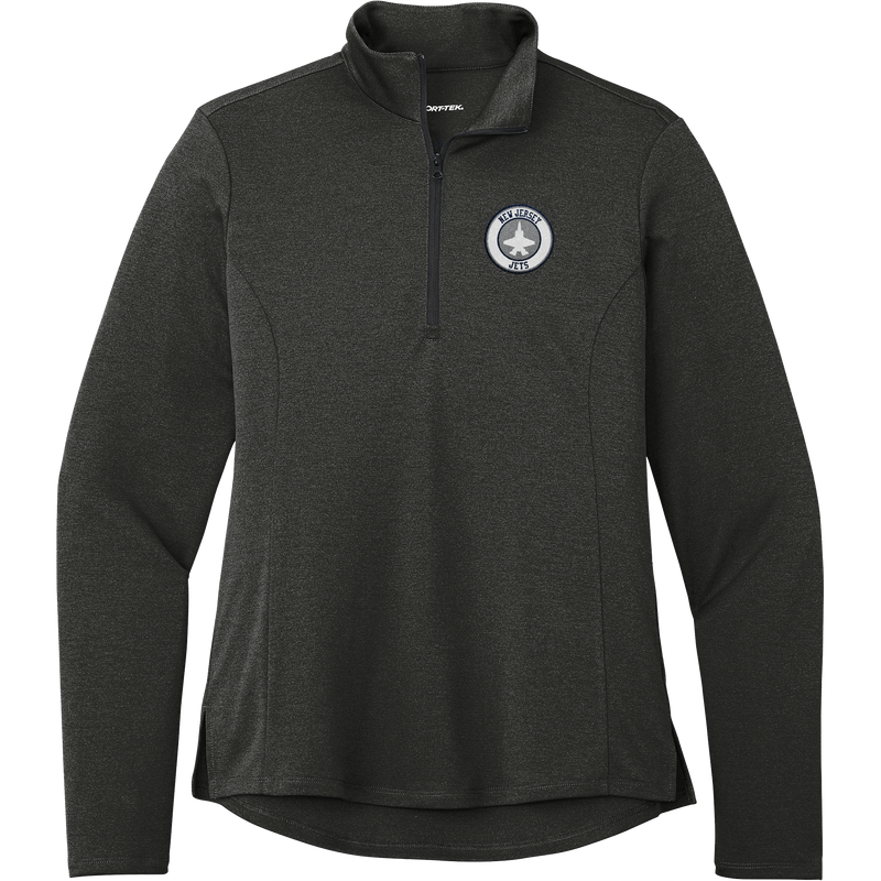 NJ Jets Ladies Endeavor 1/2-Zip Pullover