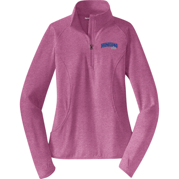 Ironbound Ladies Sport-Wick Stretch 1/4-Zip Pullover