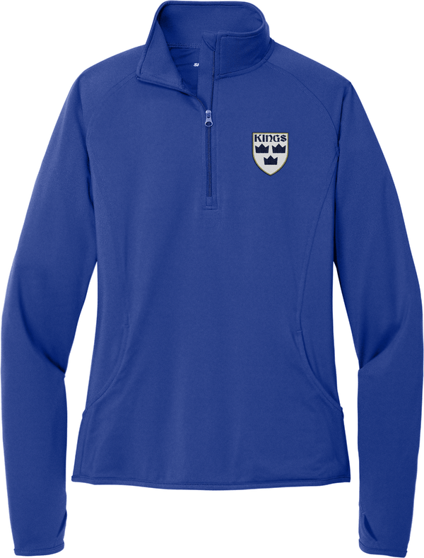 North Jersey Kings Ladies Sport-Wick Stretch 1/4-Zip Pullover