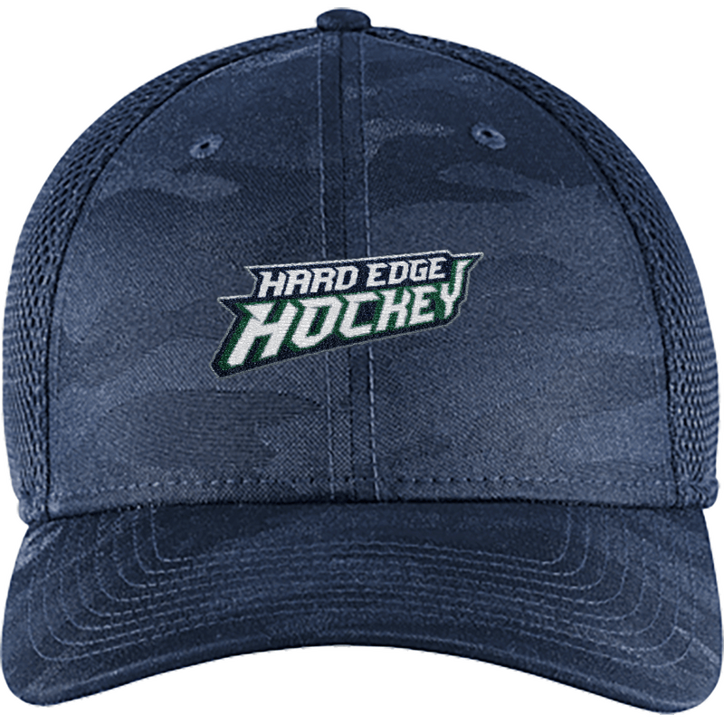 Hard Edge Hockey New Era Tonal Camo Stretch Tech Mesh Cap