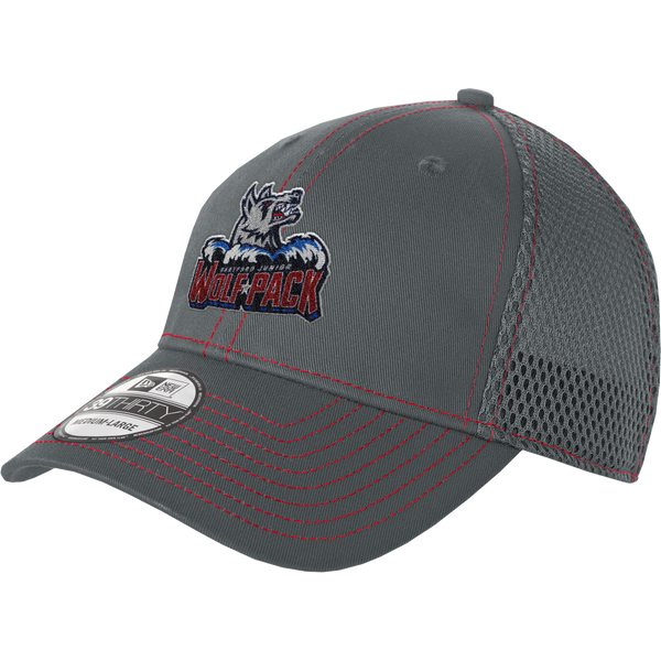 Hartford Jr. Wolfpack New Era Stretch Mesh Contrast Stitch Cap