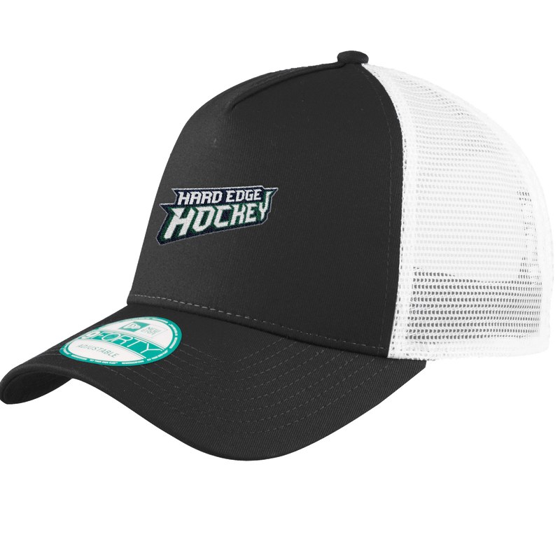 Hard Edge Hockey New Era Snapback Trucker Cap