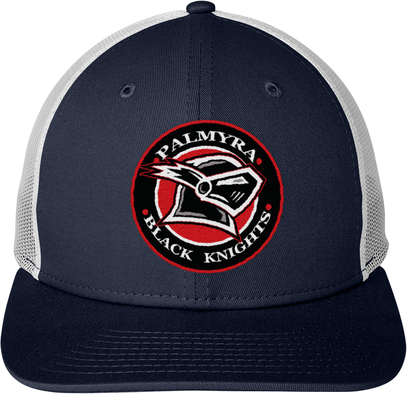 Palmyra Black Knights New Era Snapback Low Profile Trucker Cap