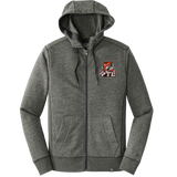 Princeton Tiger Lilies New Era French Terry Full-Zip Hoodie