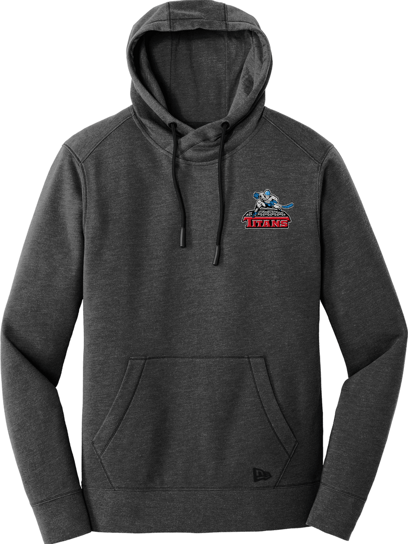 NJ Titans New Era Tri-Blend Fleece Pullover Hoodie