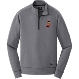 Jersey Shore Wildcats New Era Tri-Blend Fleece 1/4-Zip Pullover