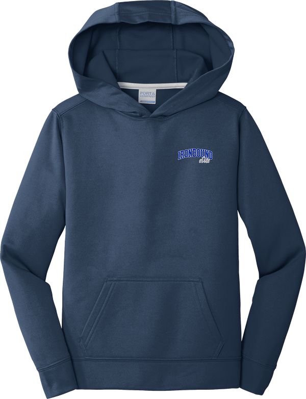 Ironbound Youth Performance Fleece Pullover Hooded Sweatshirt