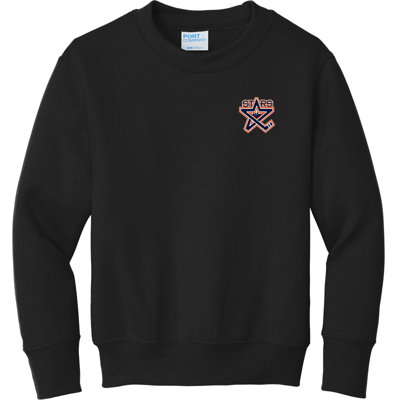 NY Stars Youth Core Fleece Crewneck Sweatshirt