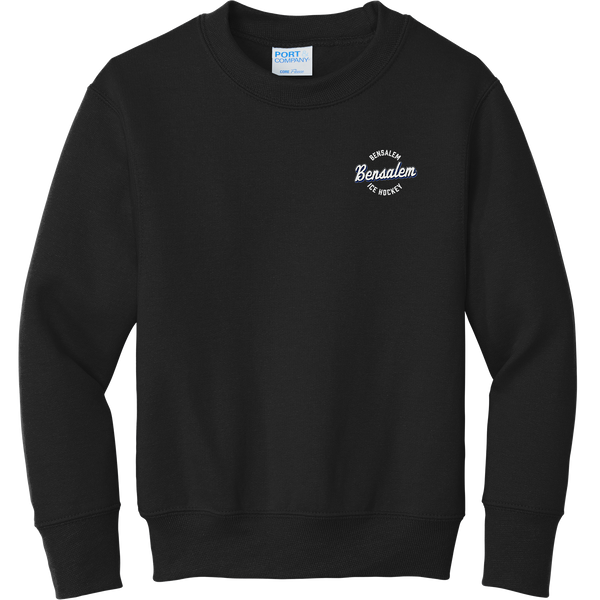 Bensalem Youth Core Fleece Crewneck Sweatshirt