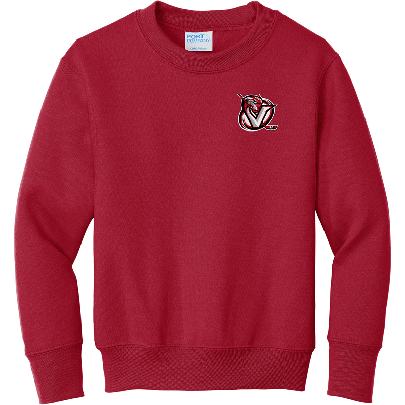 Venom Hockey Club Youth Core Fleece Crewneck Sweatshirt