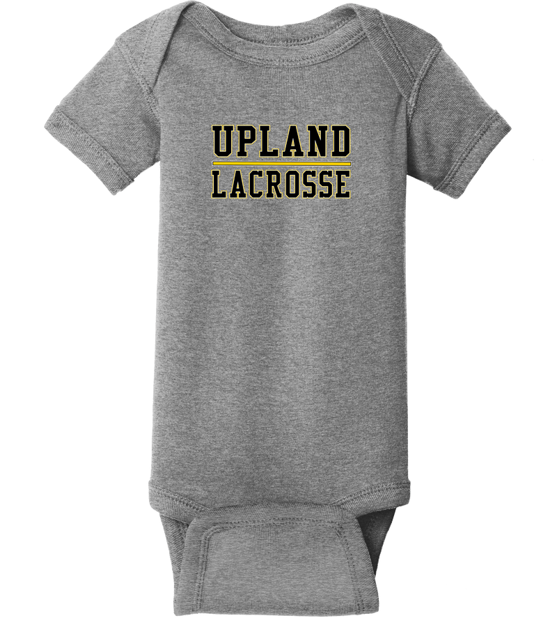 Upland Lacrosse Infant Short Sleeve Baby Rib Bodysuit