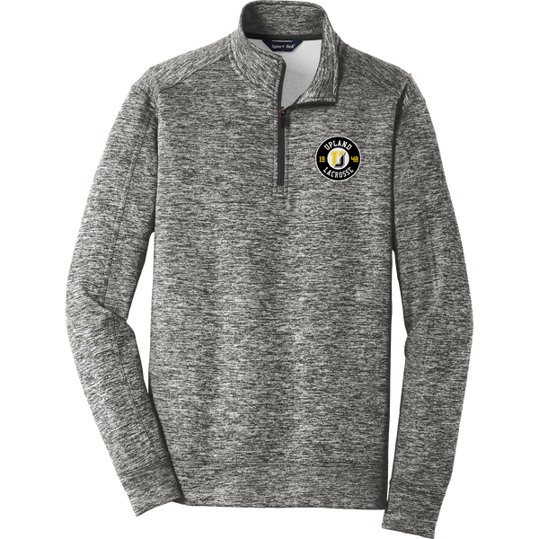 Upland Lacrosse PosiCharge Electric Heather Fleece 1/4-Zip Pullover