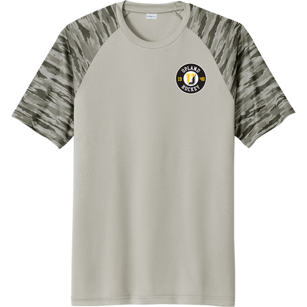 Upland Country Day School Drift Camo Colorblock Tee