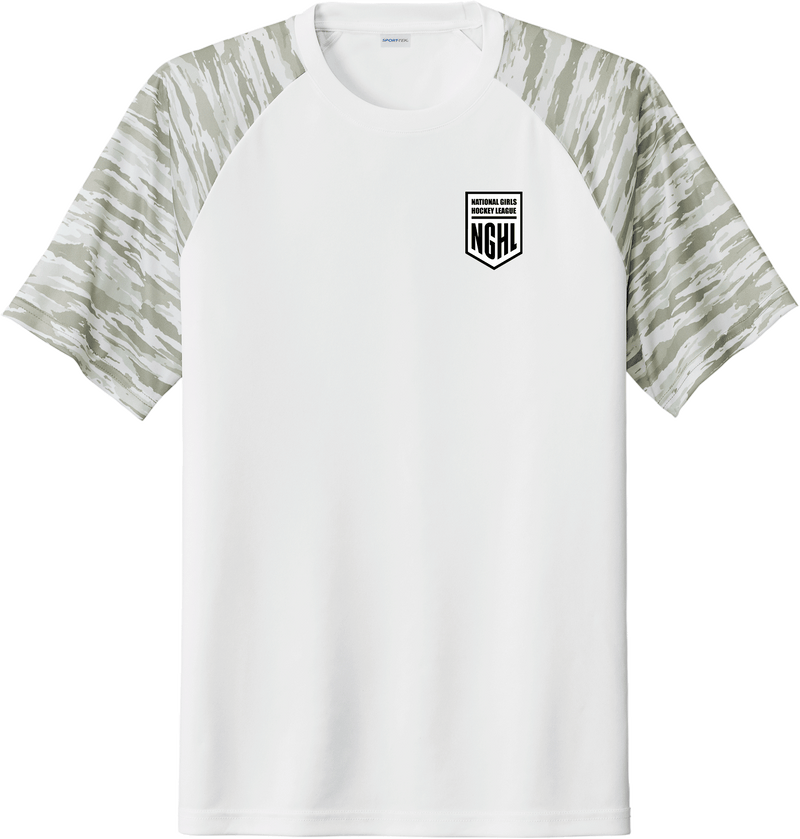 NGHL Drift Camo Colorblock Tee