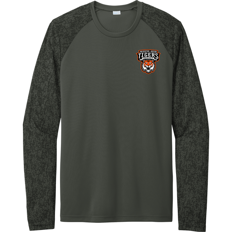 Princeton Jr. Tigers Long Sleeve Digi Camo Tee