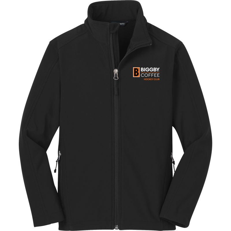 Biggby Coffee Hockey Club Youth Core Soft Shell Jacket