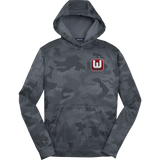 CT Whalers Tier 1 Youth Sport-Wick CamoHex Fleece Hooded Pullover