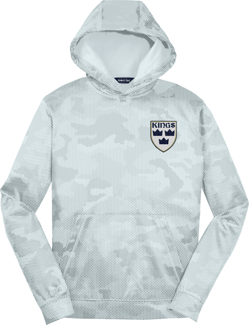 North Jersey Kings Youth Sport-Wick CamoHex Fleece Hooded Pullover