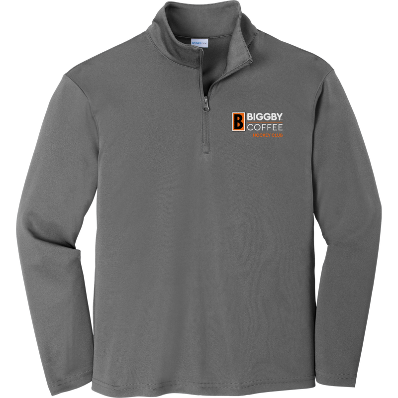 Biggby Coffee Hockey Club Youth PosiCharge Competitor 1/4-Zip Pullover