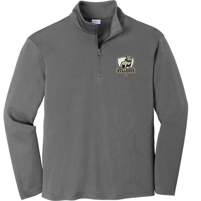 HVM Bulldogs Youth PosiCharge Competitor 1/4-Zip Pullover