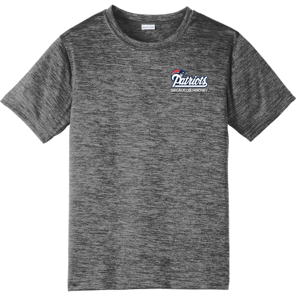 Secaucus Patriots Youth PosiCharge Electric Heather Tee