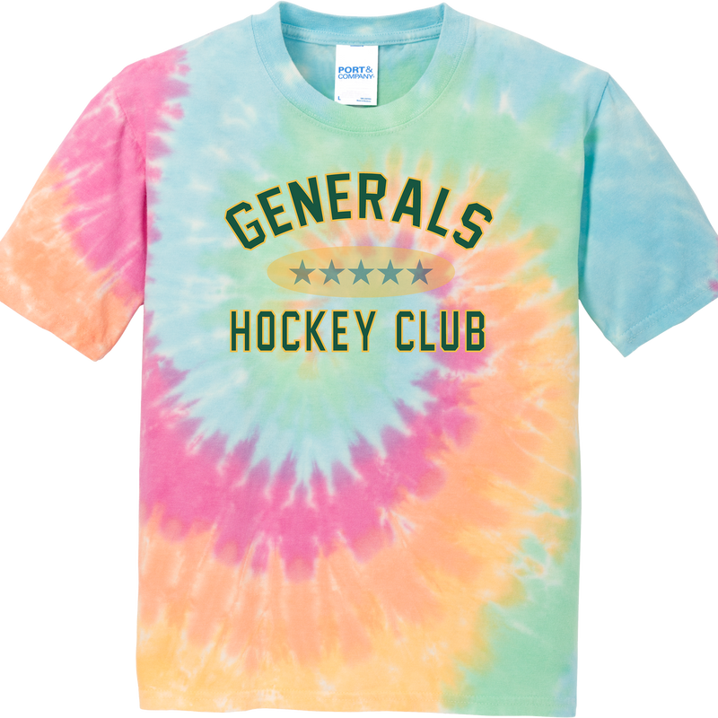 Red Bank Generals Youth Tie-Dye Tee