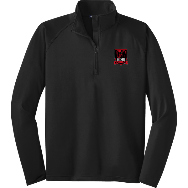 King Cobras Sport-Wick Stretch 1/4-Zip Pullover